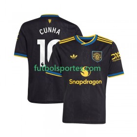 Camiseta Manchester United Matheus Cunha 10 Tercera Equipación 2025/2026